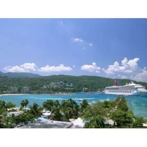  Cruise Ship Docked at Ocho Rios Bay, Ocho Rios, Jamaica 