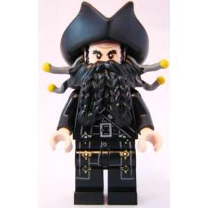  Blackbeard Lego Pirates of the Caribbean Minifigure: Toys 