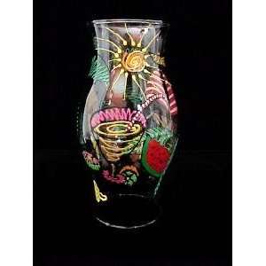  Caribbean Excitement Design   8 inch Hurricane Shade 