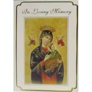  Our Lady of Perpetual Help Mass Cards, Box of 100 (SFI 
