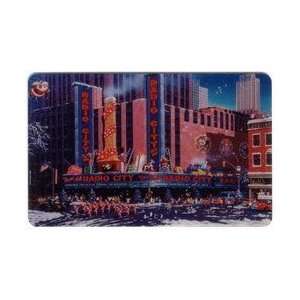  Collectible Phone Card 20u Radio City Music Hall New York 