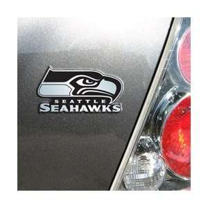    Seattle Seahawks Silver Auto Emblem *SALE*: Sports & Outdoors
