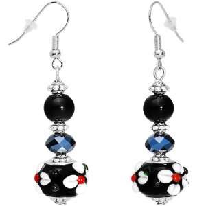  Bead Me Beautiful Black Drop Earrings Jewelry