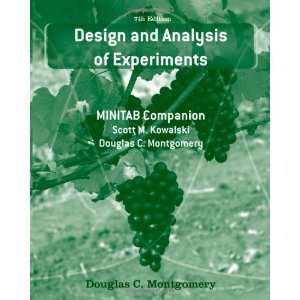  Design and Analysis of Experiments MINITAB Companion 