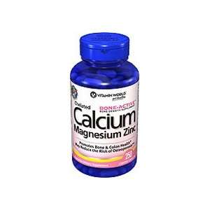  Calcium Magnesium Zinc 250 Tablets: Health & Personal Care