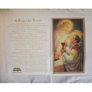  Prayer for Priests Pillow Case (Rest On His Word)