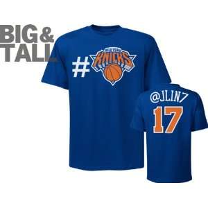 Jeremy Lin New York Knicks Big & Tall Twitter T Shirt:  
