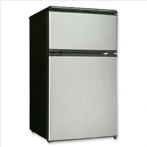  3.1 Cu.ft Compact Refrigerator in Stainless Steel: Kitchen 