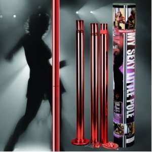   Novelties 65565 My Sexy Little Pole Dance Kit   Red: Sports & Outdoors