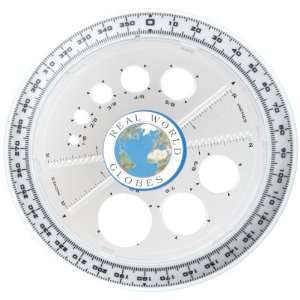 Real World Globe SMM1050 20 Spherical Protractor:  