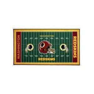    NFL Washington Redskins XL Football Field Mat: Sports & Outdoors