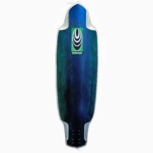 Subsonic Vega (Blue) Longboard Skateboard Deck:  Sports 