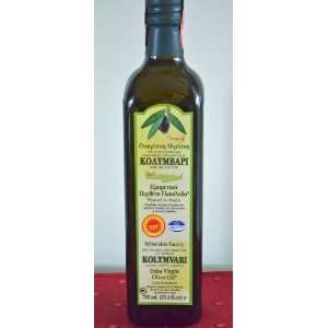 Kolymvari Extra Virgin Olive Oil 750 mL (Koroneiki Olives):  
