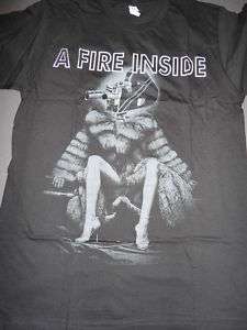 AFI A FIRE INSIDE Film Nior T Shirt **NEW Med M  