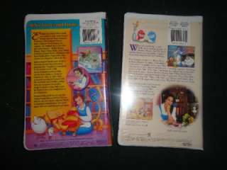 DISNEYS Belles Tales of Friendship & Belles Magical World VHS 