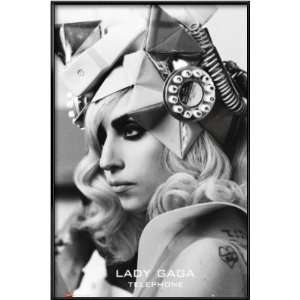  Lady Gaga   Framed Personality Poster (Telephone) (Sizer 