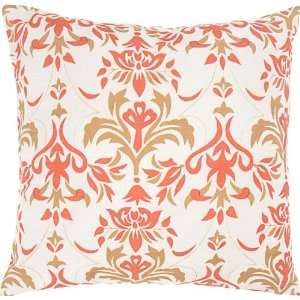  Off White/Paprika Pillow T 3597 Red