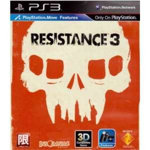 Resistance 3 Sony PlayStation 3 PS3 Game (Hong Kong Version) (Region 
