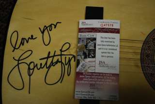 Loretta Lynn Autographed Guitar JSA Thumbnail Image