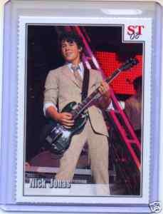 NICK JONAS Spotlight Tribute Rare 2008 PICTURE Card  
