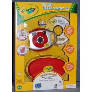  Crayola 2.1 Megapixel Digital Camera Kit   Red: Toys 