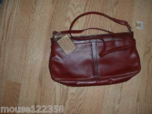 NOS John Romain Vintage Leather Handbag or purse tags  