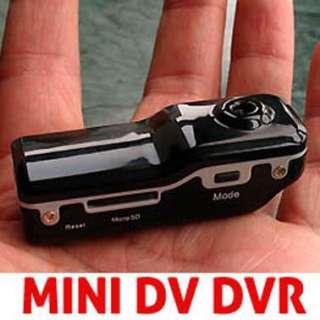 Mini DV DVR Sports Video Camera Spy cam MD80 spycam DC 720*480px 30fps