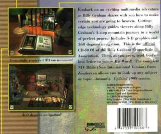 Zondervan NIV Bible w/ Billy Graham PC CD ROM software!  
