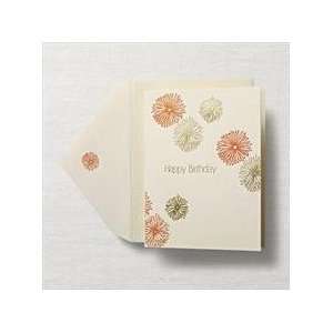  Letterpress Blooms Happy Birthday Greeting Card Health 