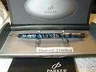 PARKER 100 OPAL SILVER ST FOUNTAIN PEN NEW RETAIL WHEN AVAILABLE WAS 