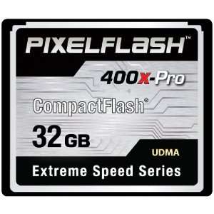  32GB PixelFlash 400x CF Compact Flash Memory Card Extreme 