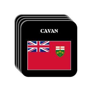  Ontario   CAVAN Set of 4 Mini Mousepad Coasters 