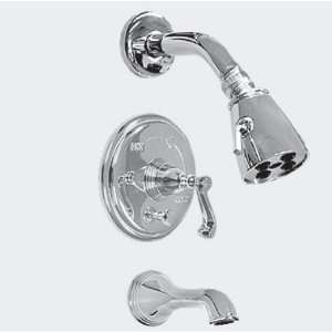   Pressure Balance Tub amp Shower Set Polished Gold