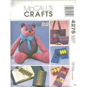   Patchwork Gifts McCalls Crafts Sewing Pattern 4275 