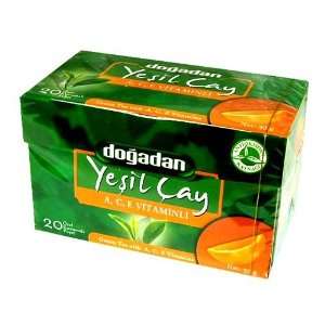 Dogadan Green Tea with Vitamins   20tb Grocery & Gourmet Food