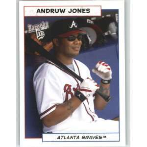  2005 Bazooka Minis #101 Andruw Jones   Atlanta Braves 