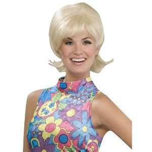 Lets Party By Forum Novelties Inc Groovy Mom Adult Wig / Yellow   Size 