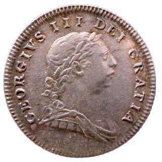 IRELAND. George III. Bank Token. 10 Pence 1805. High grade! (ID#4752 