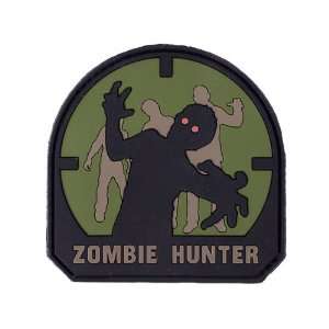  Mil Spec Monkey Zombie Hunter PVC Patch   (Forest) Sports 