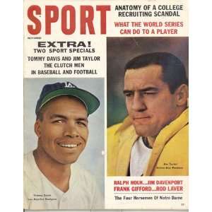   Magazine   Sport November 1962 Tommy Davis Jim Taylor Greenbay Packers