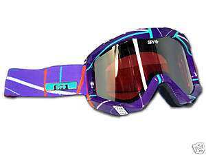 Spy Snow Goggles Zed Purple Salvador Snowboard Goggle  