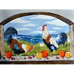   Hanger / Stand   Farm Barn Yard Roosters & Fruit (AD 0338): Home