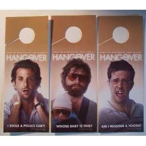  Hangover Door Hanger    3 Piece Set: Everything Else