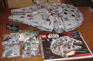 LEGO STAR WARS UCS MILLENNIUM FALCON 10179 COMPLETE + Manual and Extra 