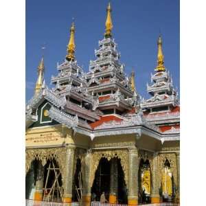 Kakusandha Adoration Hall, Shwedagon Pagoda, Yangon (Rangoon), Myanmar 