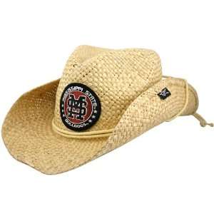  Mississippi State Bulldogs Straw Cowboy Hat Sports 