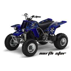 AMR Racing Yamaha Banshee 350 ATV Quad Graphic Kit   Northstar: Blue 