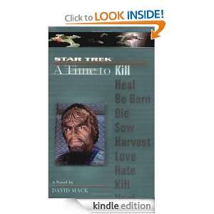   Generation Time #7 A Time to Kill eBook David Mack Kindle Store
