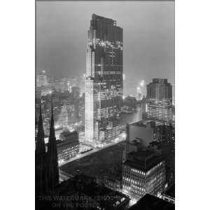 Rockefeller Center, with RCA Building, New York City, 1933   24x36 