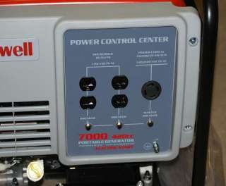 NEW HONEYWELL HW 7000E 7000 Watt 420cc Electric Start Portable Home 